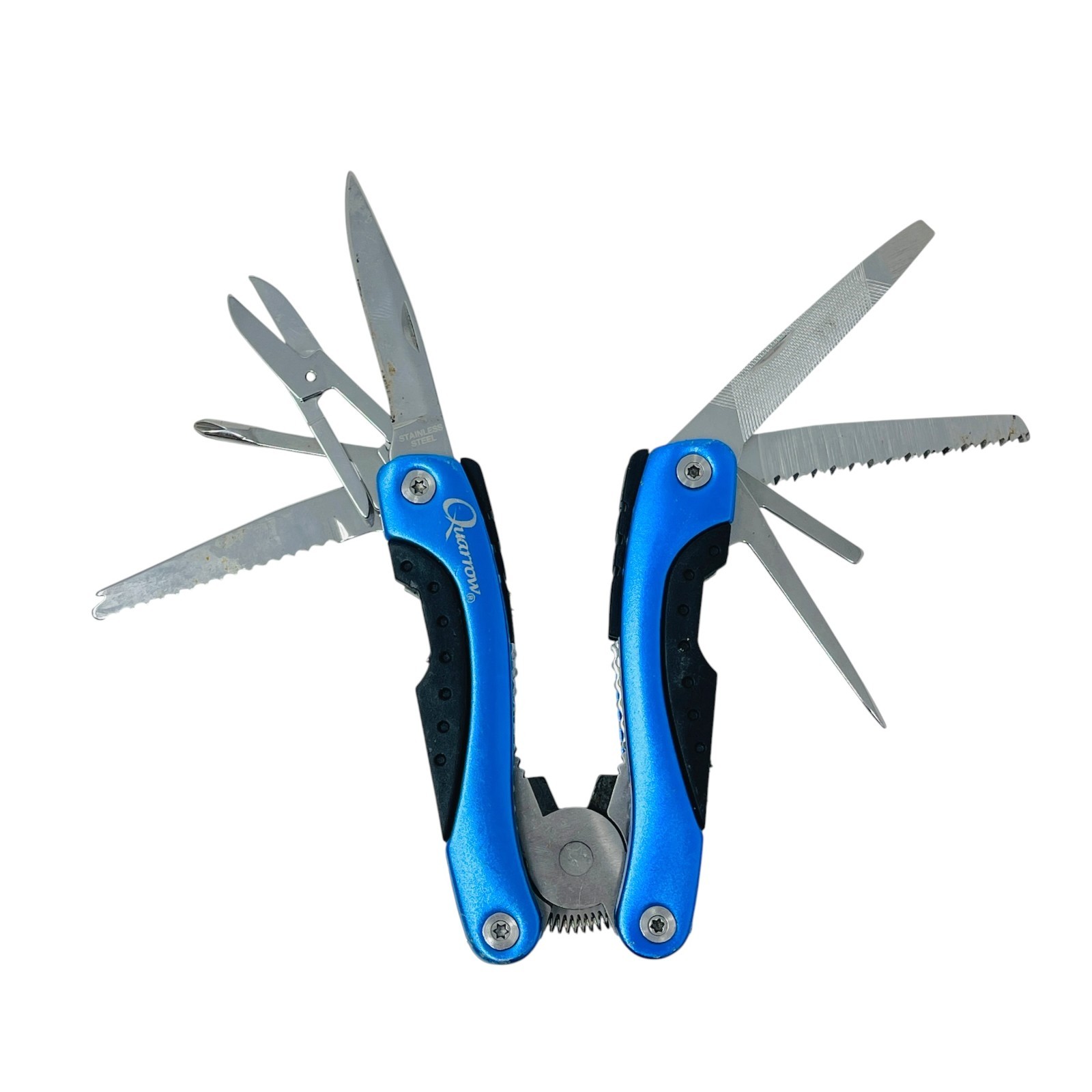 Quarrow & KVD and Assorted Fishing Pliers Outdoor Multi Tool Lot EDC, 3 Pcs