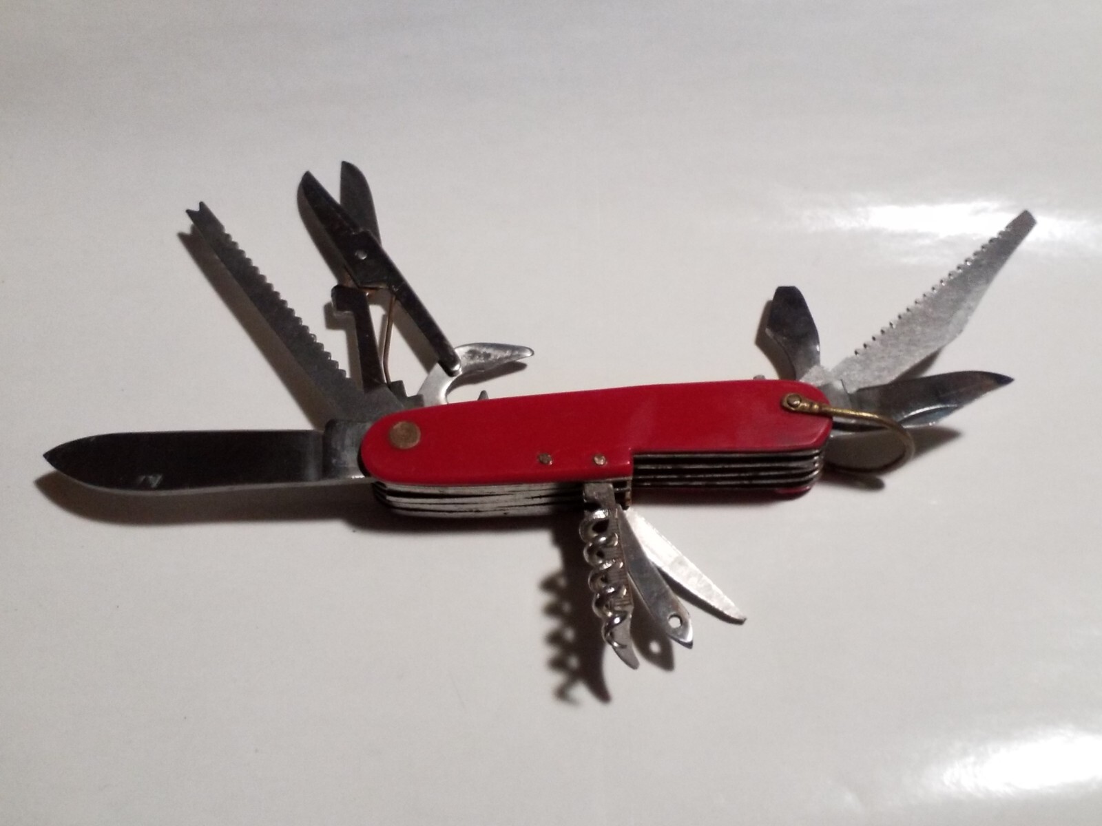 Heavy-duty Vintage 11pc. Multi-tool Stainless Steel Tools/ Folding Pocket Knifes
