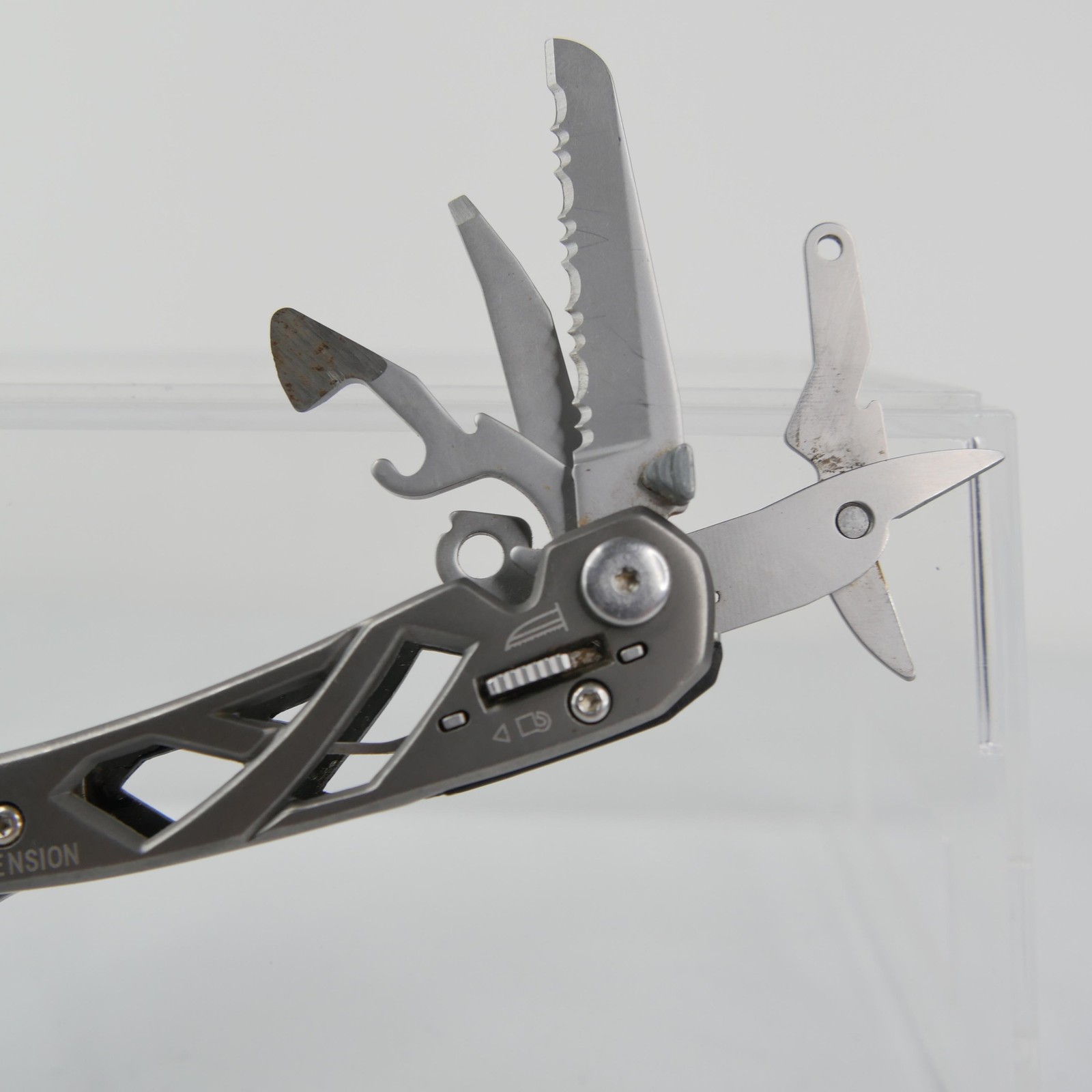 Gerber Suspension Multi-Tool Stainless Steel Pliers Knife Saw Scissors EDC