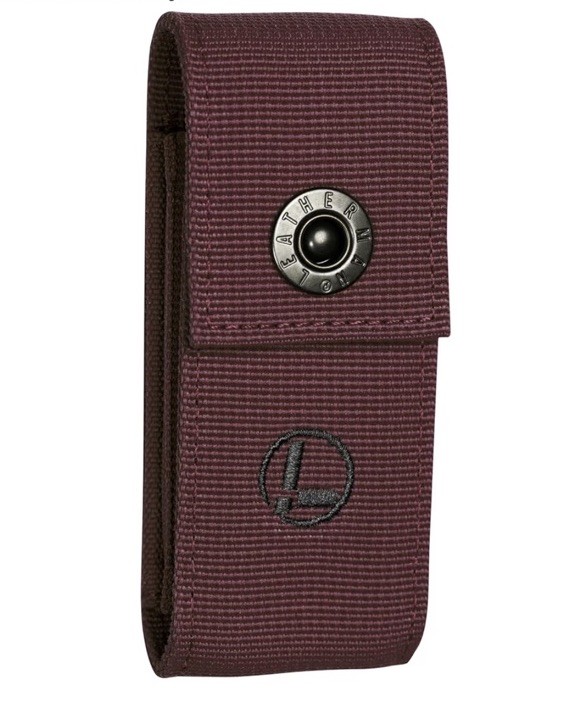 Leatherman Cranberry Nylon Sheath For Belt, Fits 3.25 – 4.5″ Tools – NEW