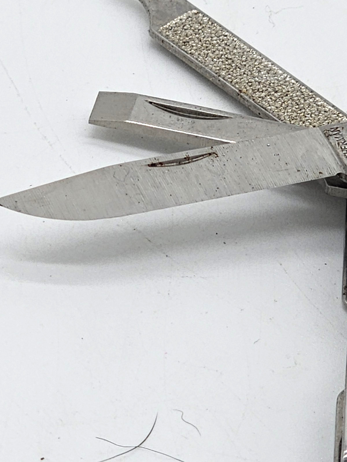 Mini Multitool Leatherman Micra Knife Scissor Tweezer Screwdriver Can Opener