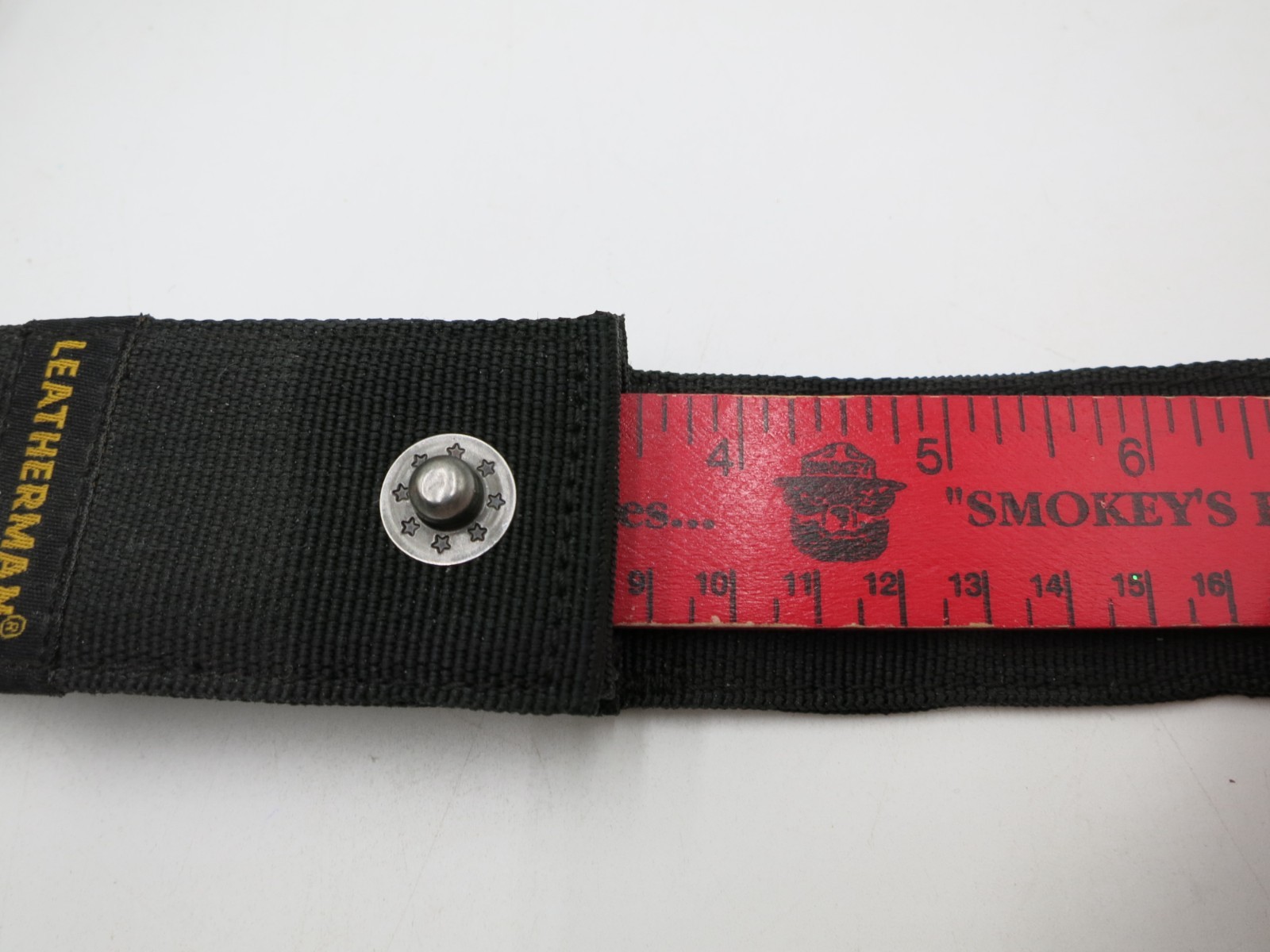 LEATHERMAN PREMIUM SNAP SHEATH BLACK NYLON ONLY