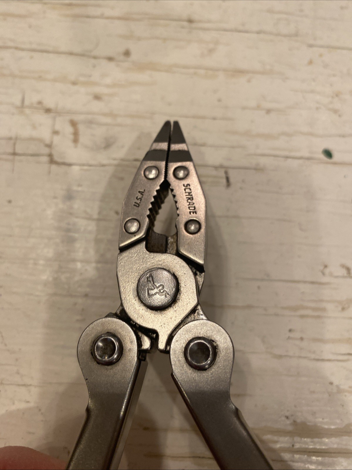 Vintage Schrade Tough Multi-Tool USA Knife Butterfly Pat Pend READ