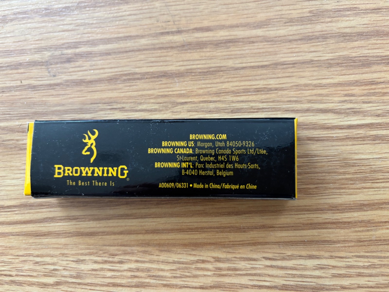 BROWNING 332560 FOLDING KNIFE NEW