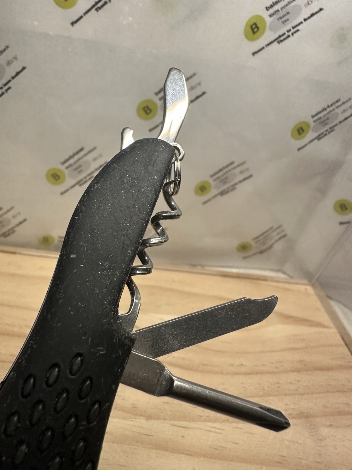 Rubber Handled Multitool 3.5” Closed