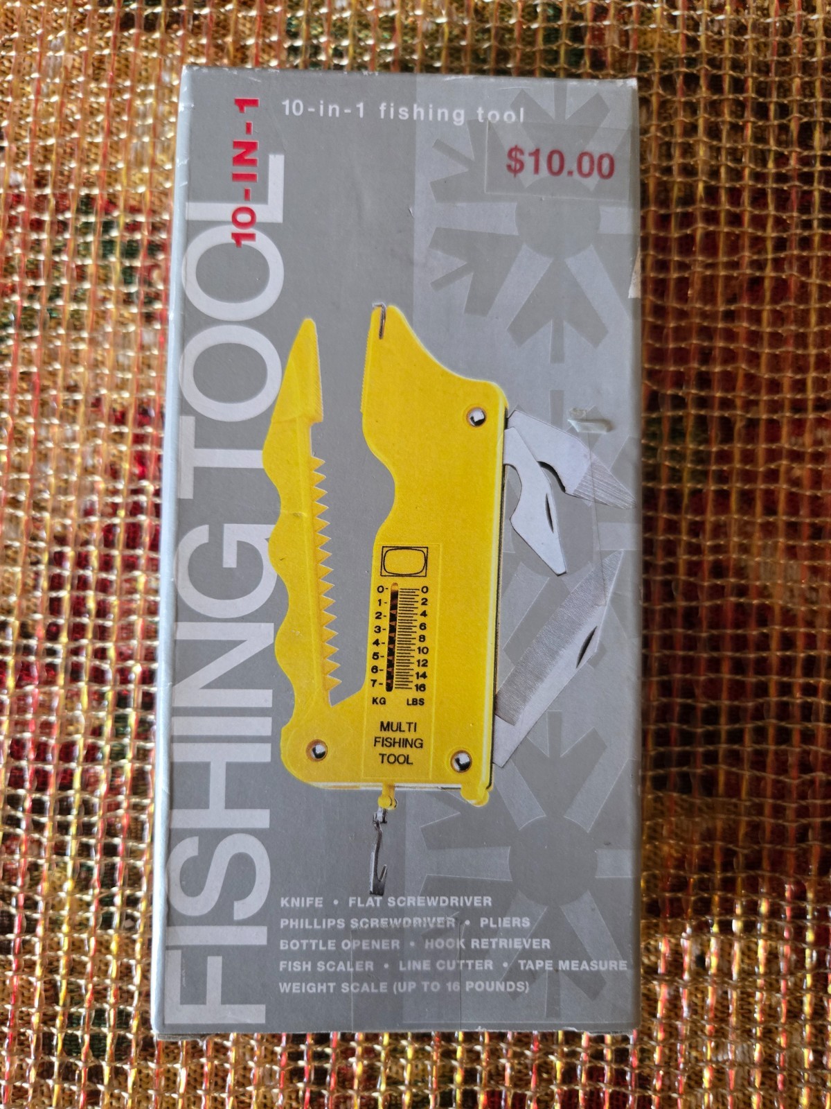 MULTI FISHING TOOL 10-IN-1 BY TARGET – NEW