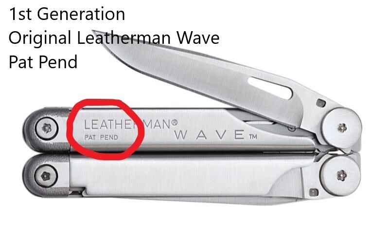 Original Leatherman Wave Pat Pend Replacement Parts: Lanyard Ring / hole
