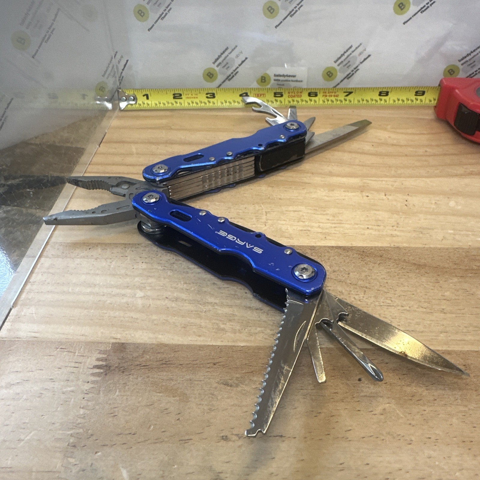 Sarge Blue Force Multi-Tool 4.25” Closed
