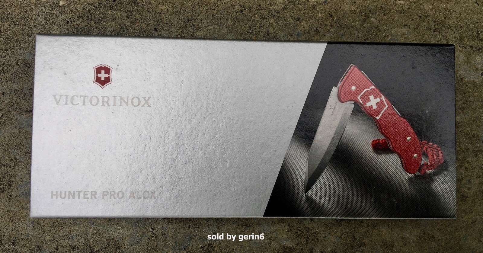 Swiss Army Knife Hunter Pro Clip & Lanyard, Red Alox, Victorinox, 0.9415.20 NIB