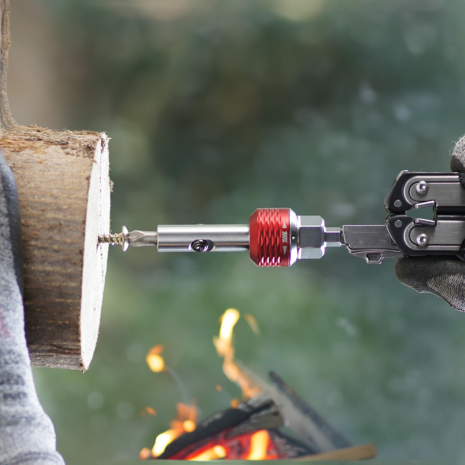 711L Inline Ratchet Driver FL – Compatible with Leatherman Multitools, Standa…