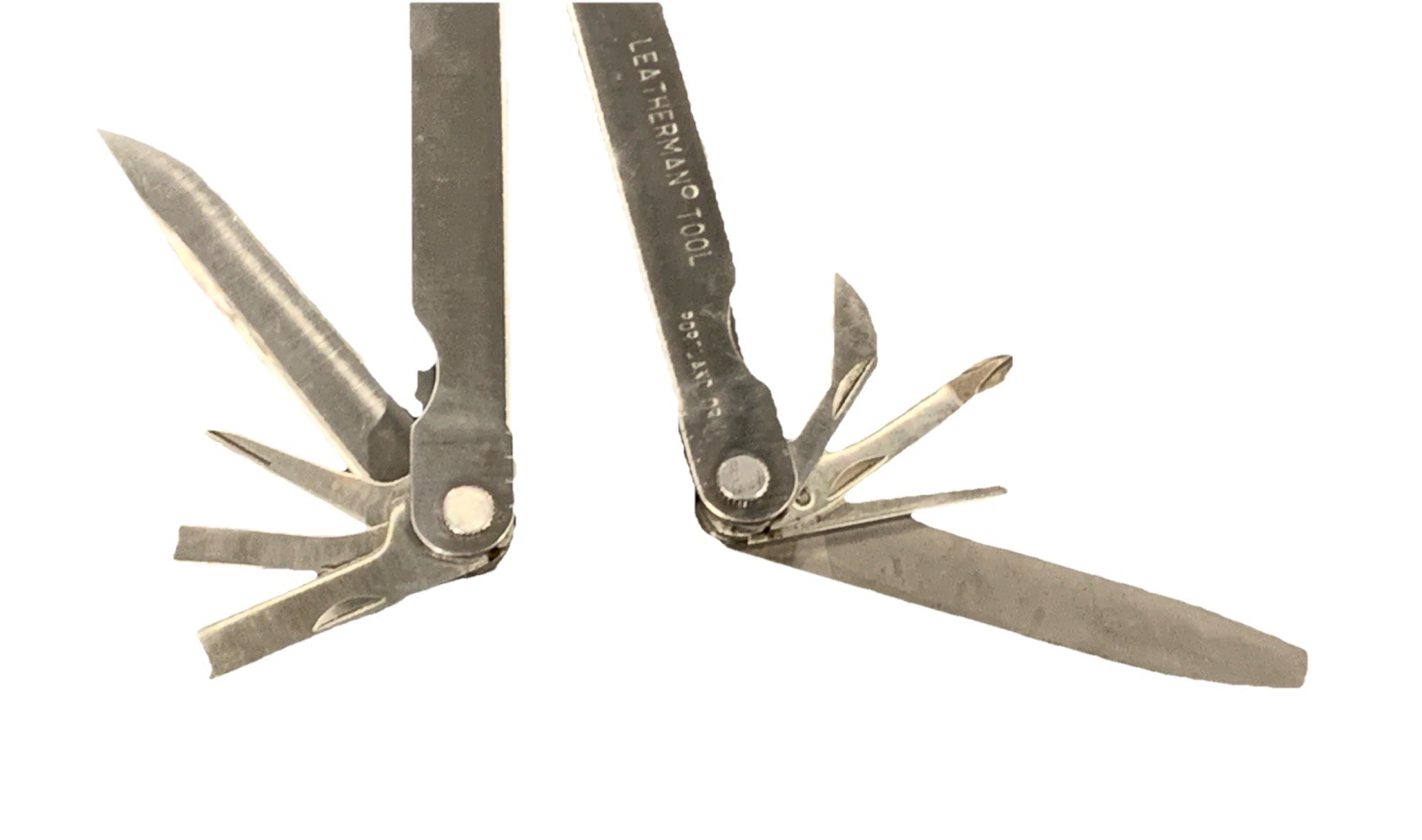 Vintage Lot of Three (3) Original Leatherman TM 1325473 Multi-Tools Stainless 🔥