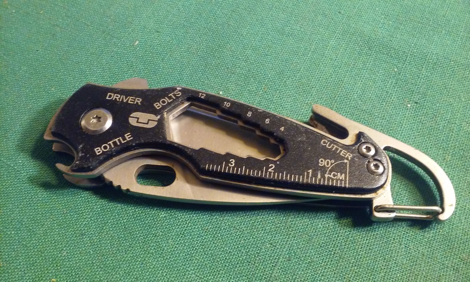 True Utility Smart Knife Folding Pocket Knife 7-in-1 Multi-Tool unused Blade