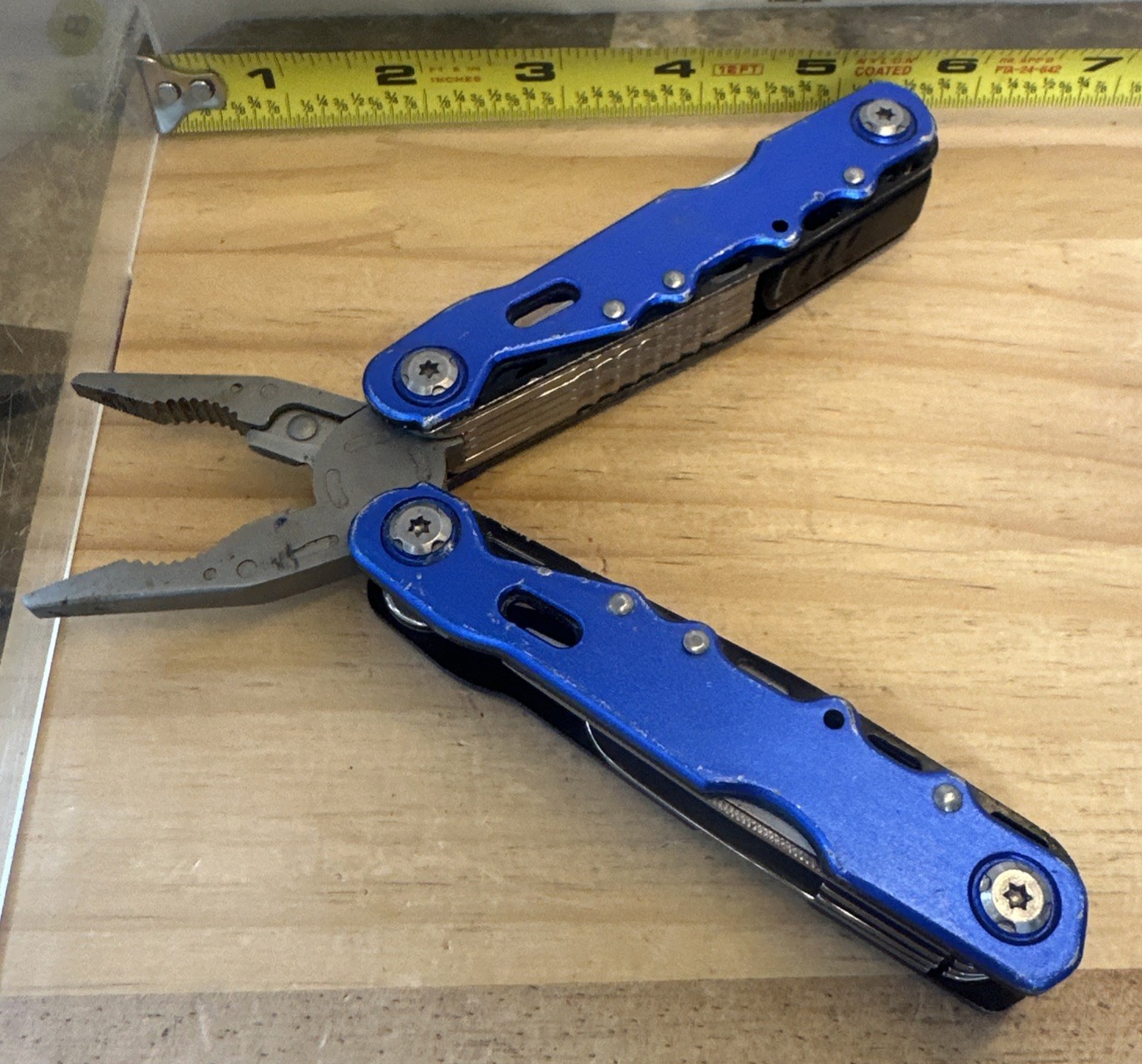 Sarge Blue Force Multi-Tool 4.25” Closed