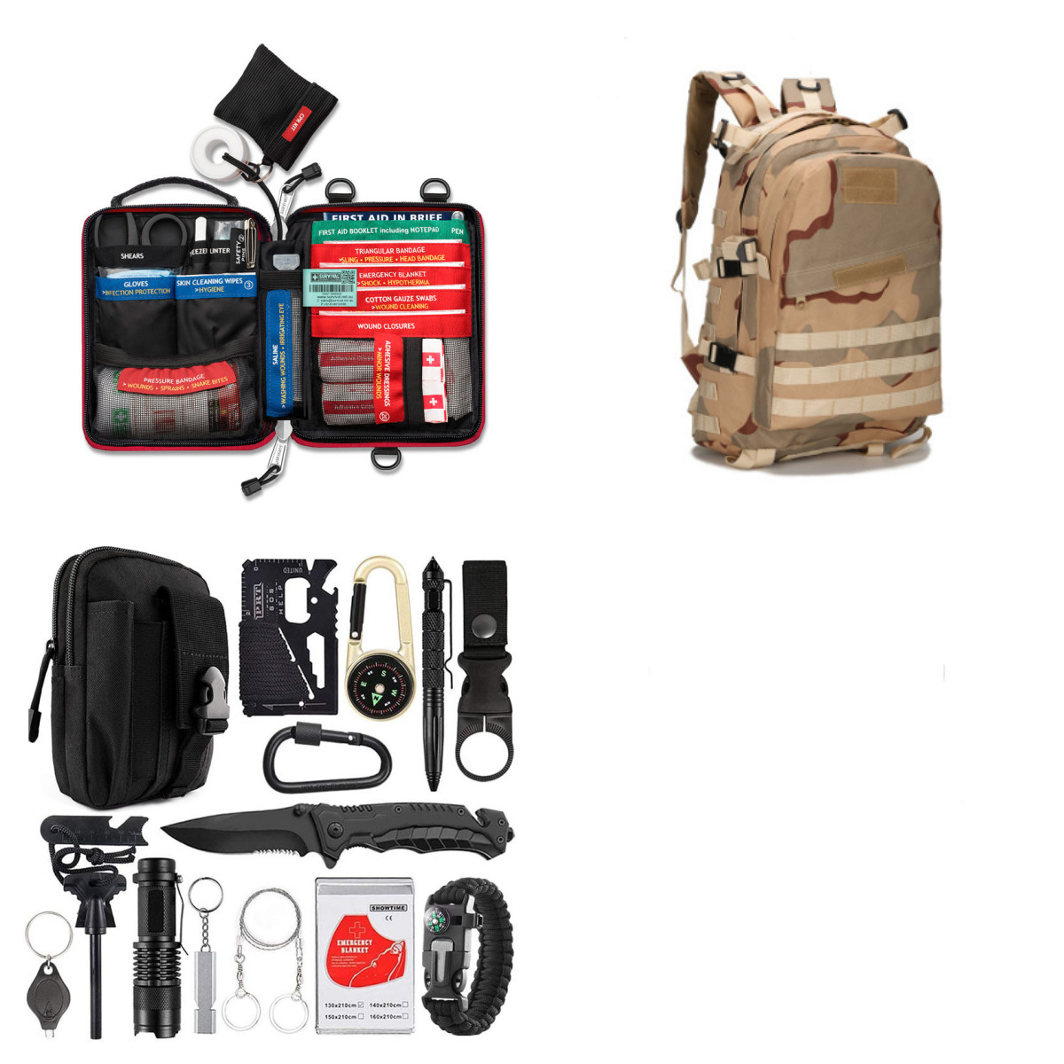 Amazon’S New Outdoor Camping Camping Multi-Function Tool Wild Survival Equipment