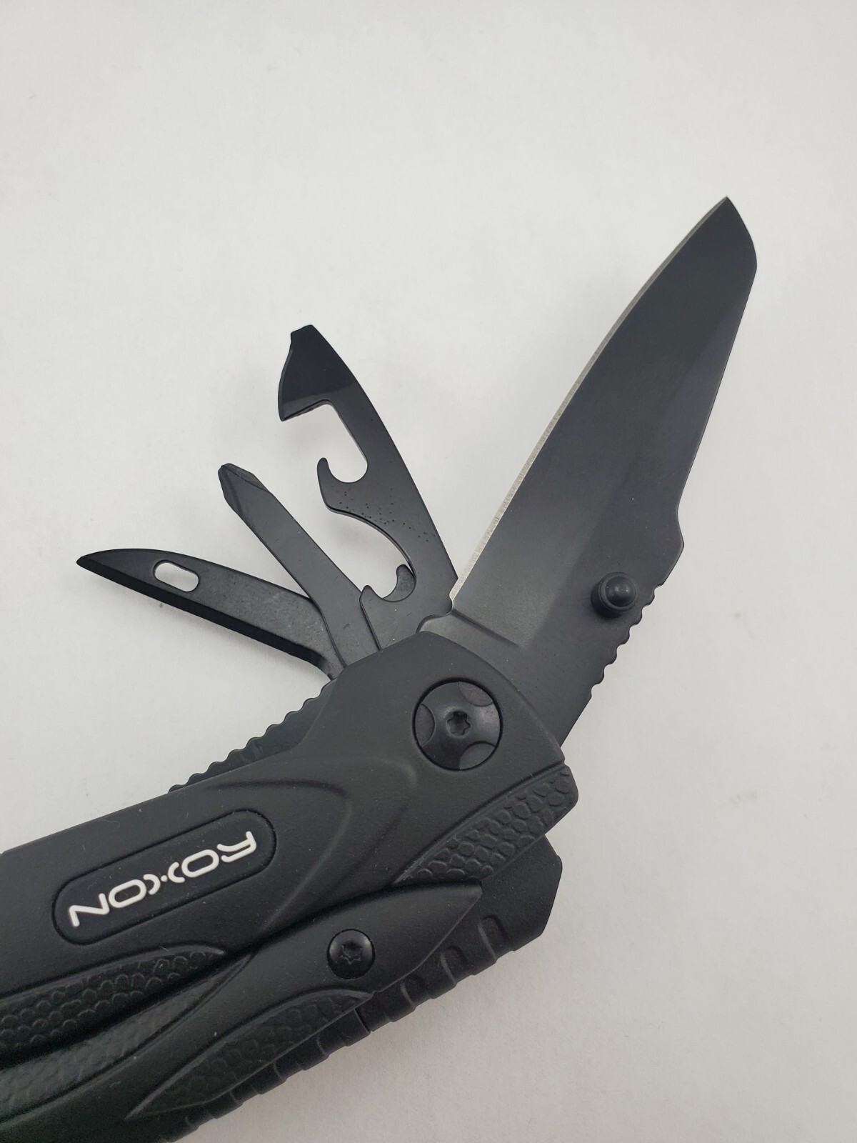 ROXON SPARK Black Multitool 14 In 1 Pliers Wire Cutter Knfie Saw CM1349