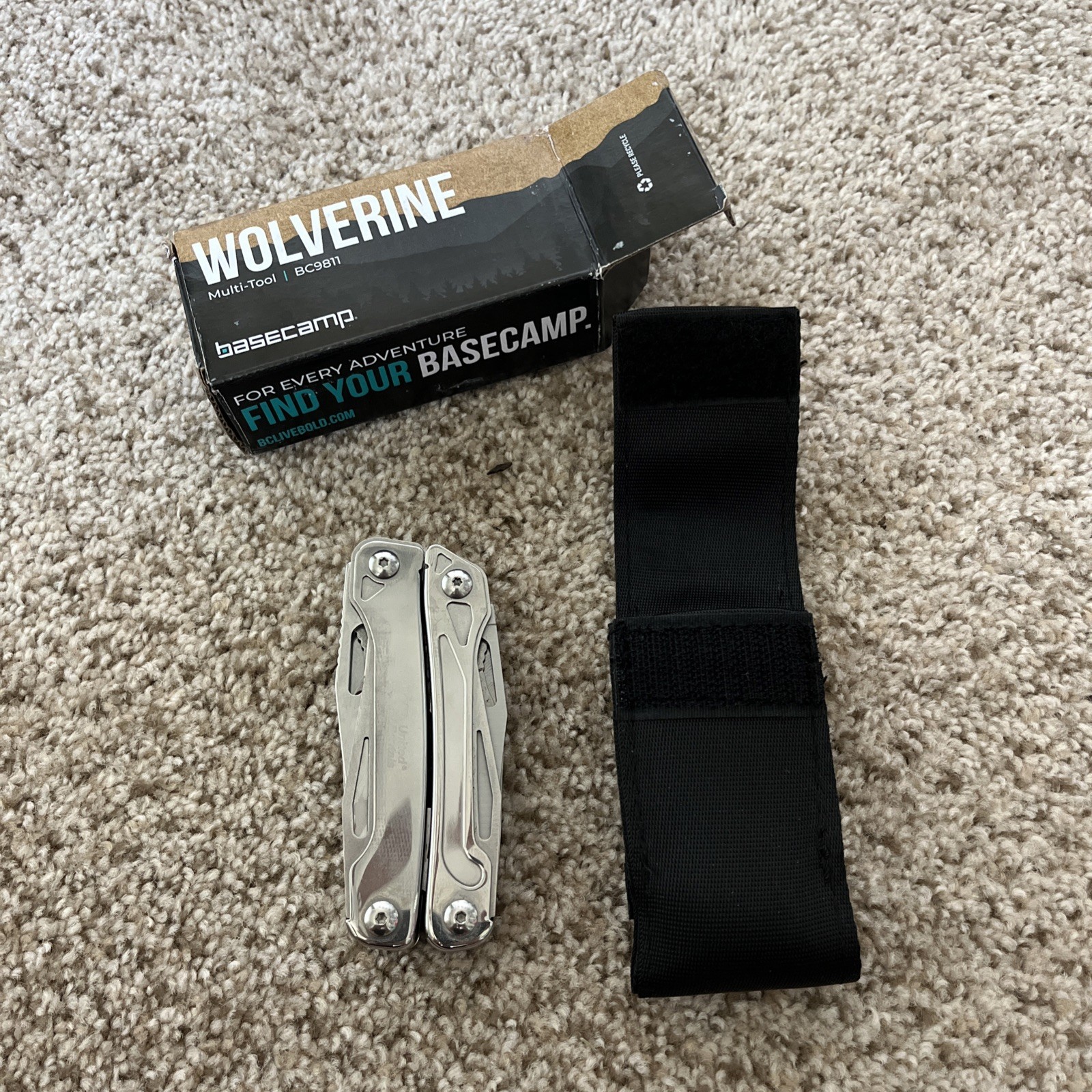 Basecamp Wolverine Multi Tool 11 In 1 Stainless Steel BC9811 BRANDED Unit