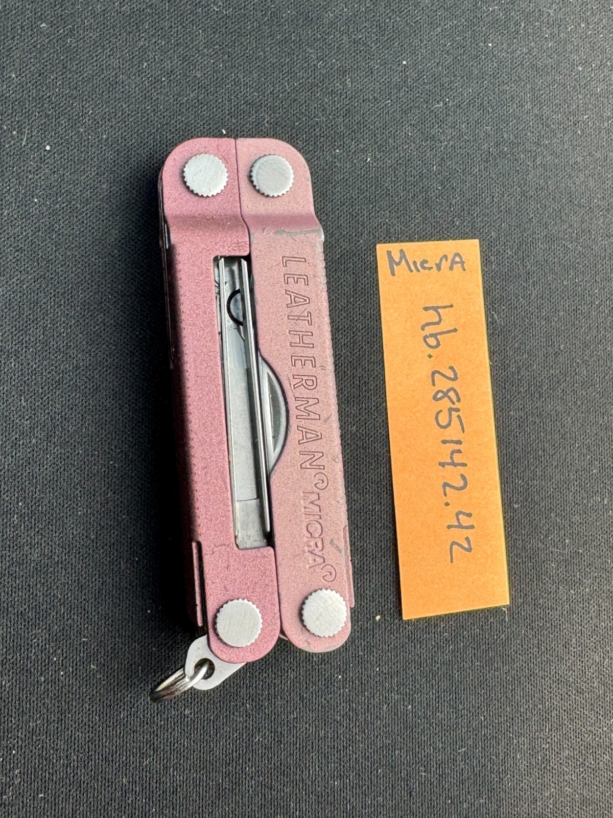 Leatherman Micra 10 in 1 Multitool Anodized Aluminum – Heathered Blush