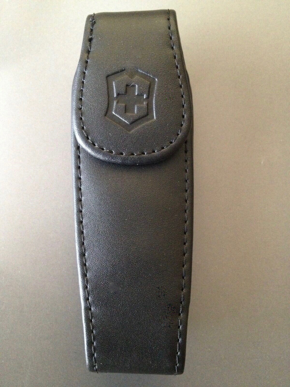 Swiss Army Medium Leather Knife Clip Pouch, Victorinox Item # 33255, New In Box