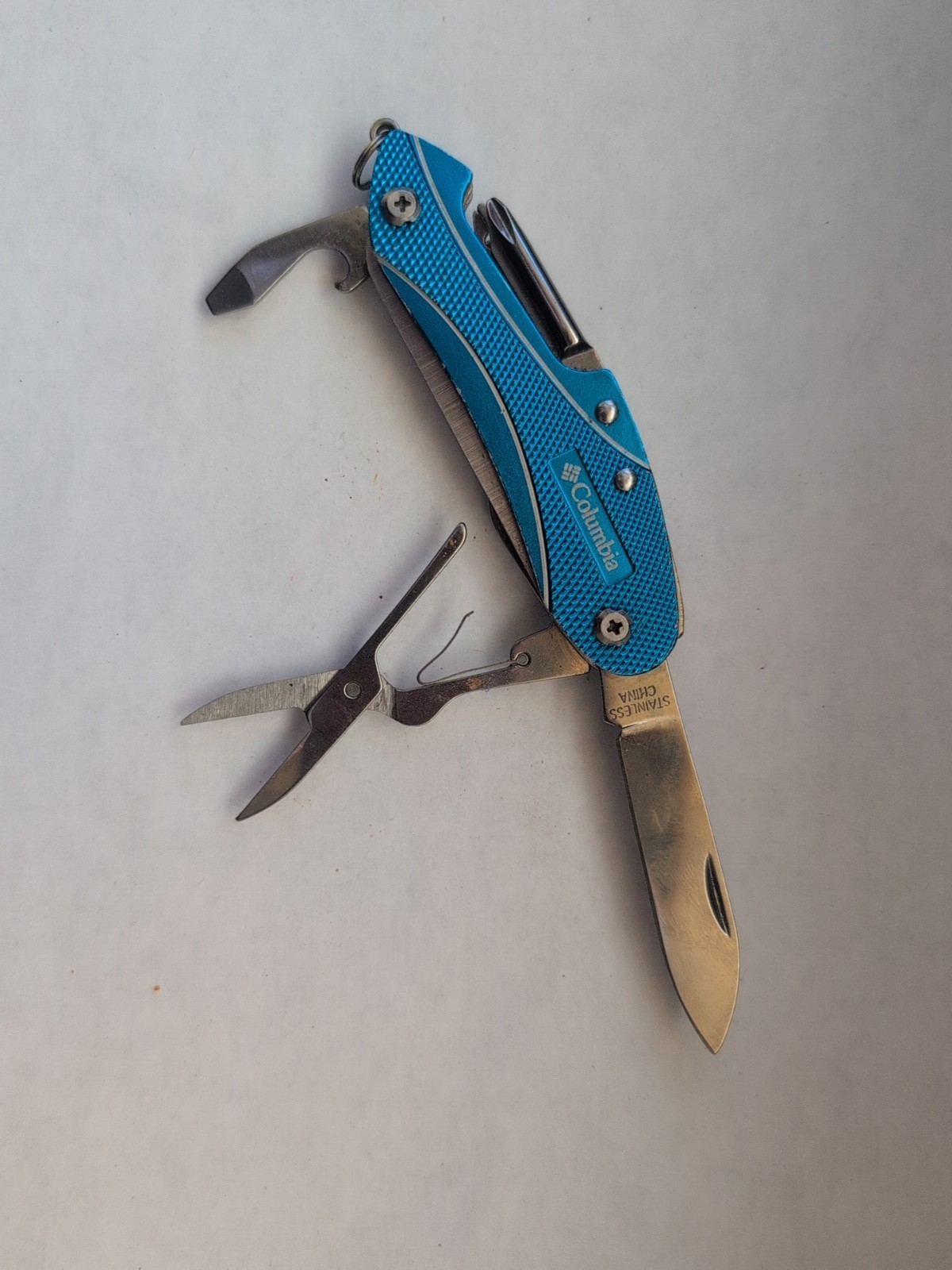 Columbia Deluxe Blue Multitool 11 in 1