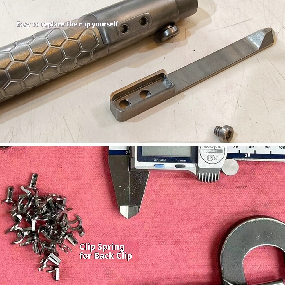 Sign pen Titanium Alloy Mechanical Pen with EDC Glass Breaker Multi Tool