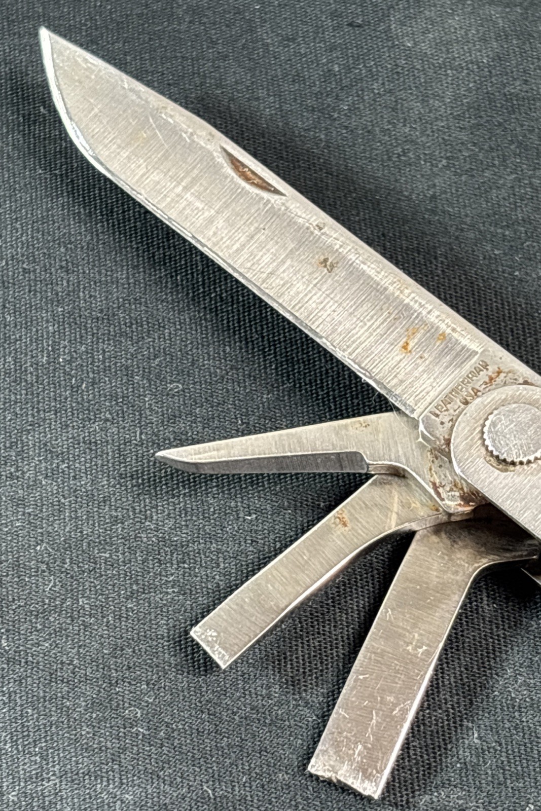 Vintage Leatherman Multitool Portland OR Stainless Steel