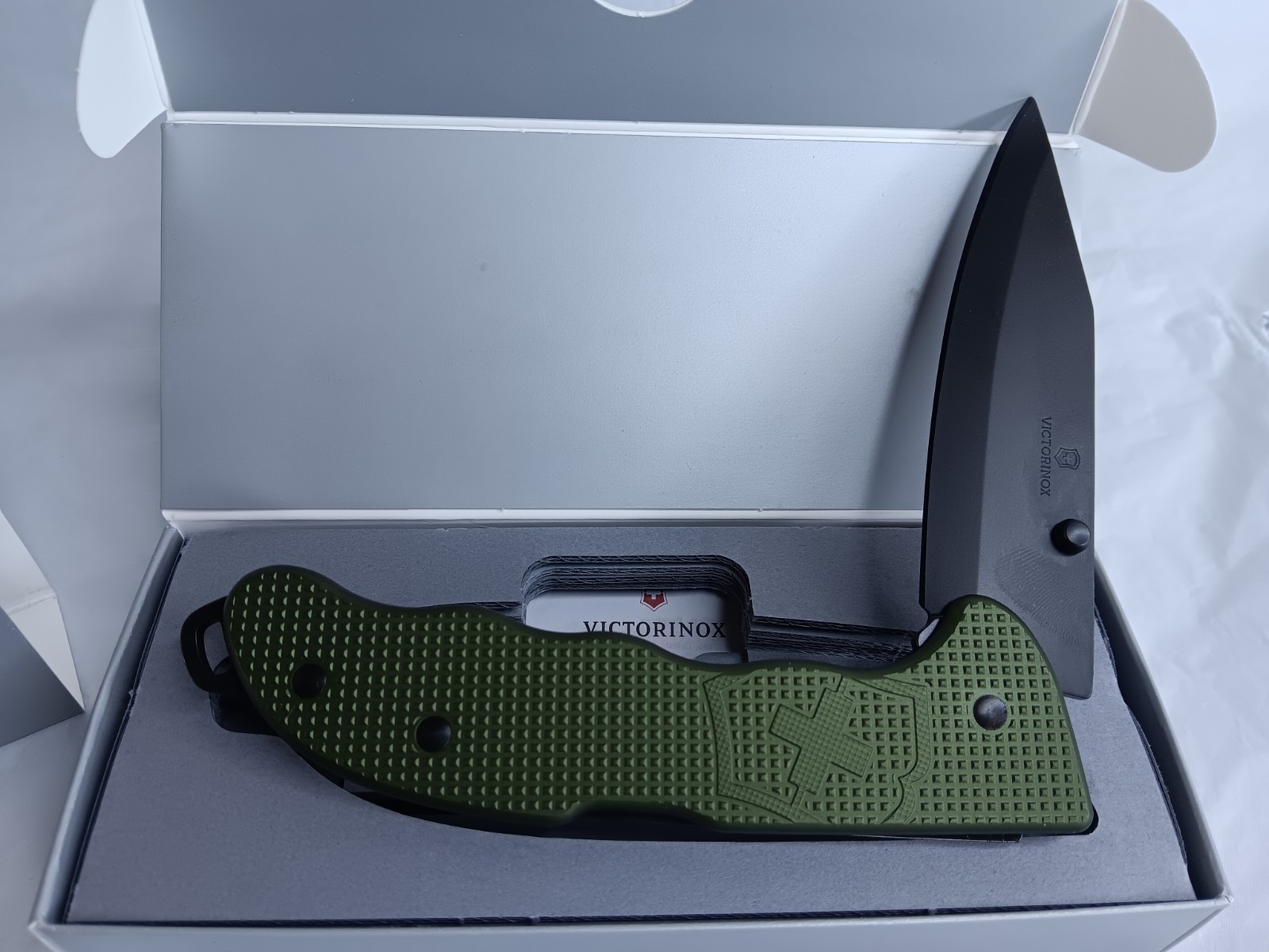 Swiss Army Knife Evoke BSH Alox Olive Green Victorinox, New In Box