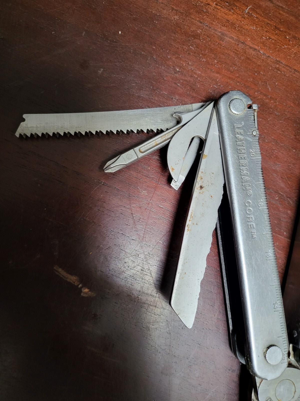 Leatherman Core Multitool Needs to be Cleaned Pre Owned
