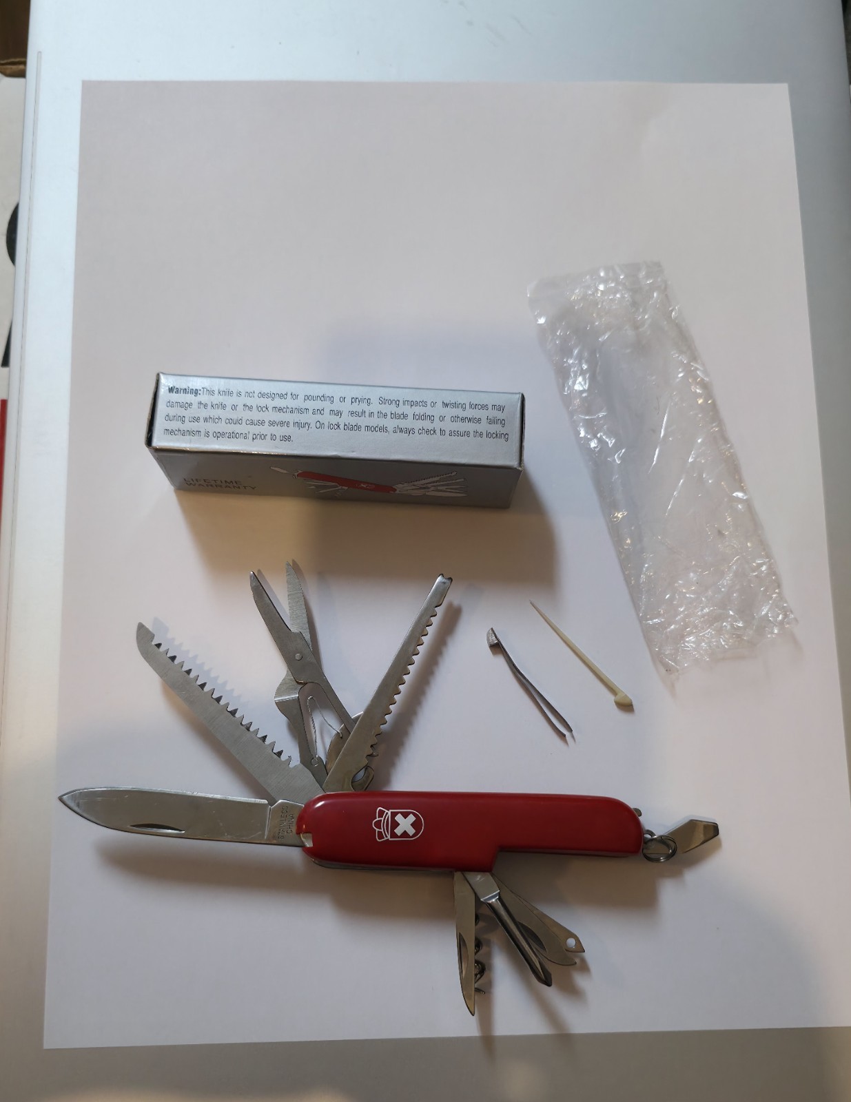 Royal Crest pocket knife – 16 Function Model SKA13 Stainless Steel