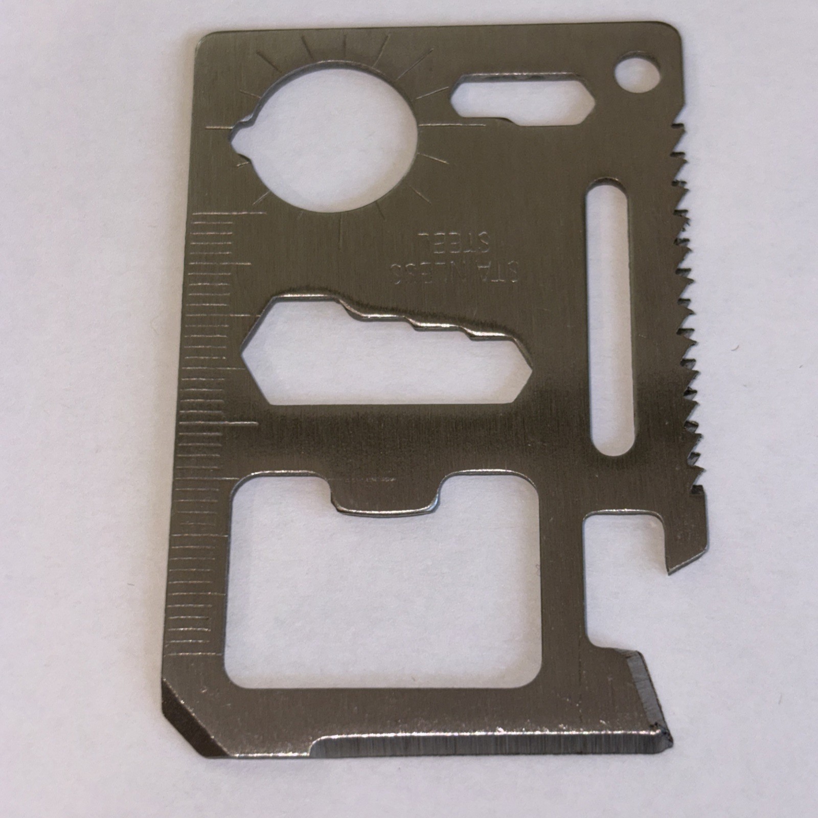 New Multipurpose Pocket Survival Tool – Stainless Steel