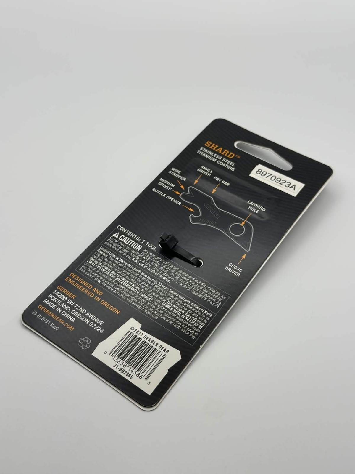 Gerber Shard Keychain Multi-Tool (TSA Safe EDC Tool) BRAND NEW OUTDOOR CAMP GEAR