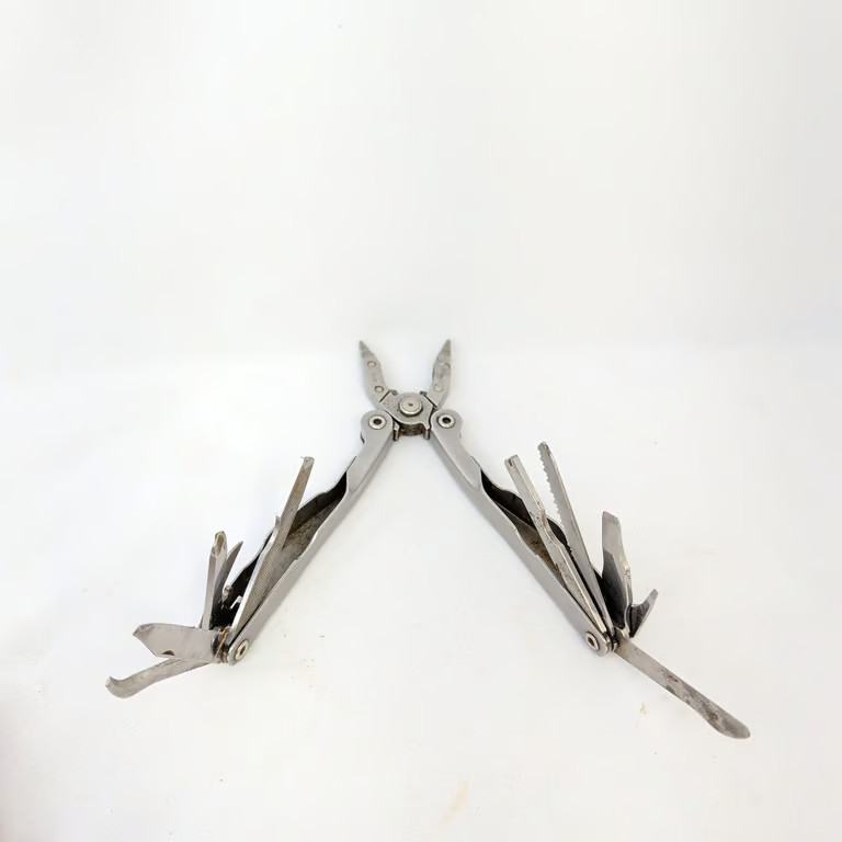 Schrade Tough Tool Multi-Tool USA Made Vintage Pliers Stainless PAT PEND Silver