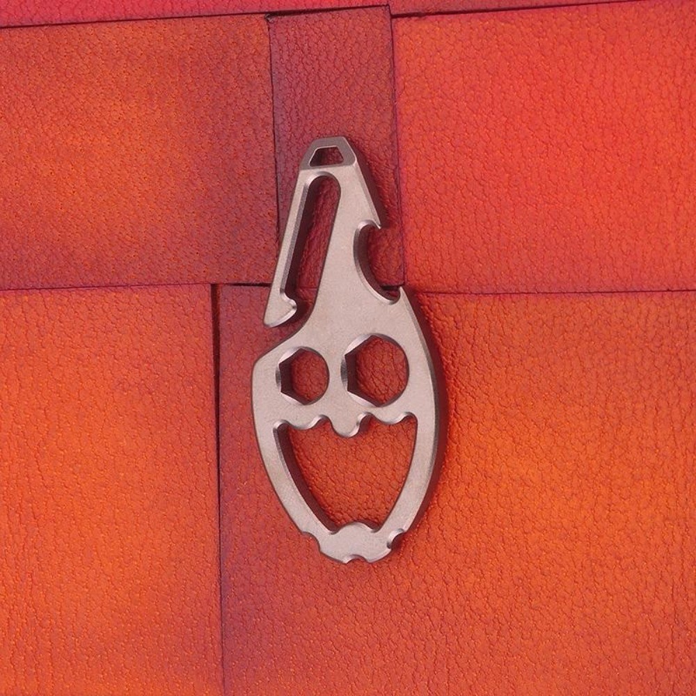 TC4 Titanium Alloy Buckle 3in1 EDC Tool – Crowbar/Bottle opener/Wrench