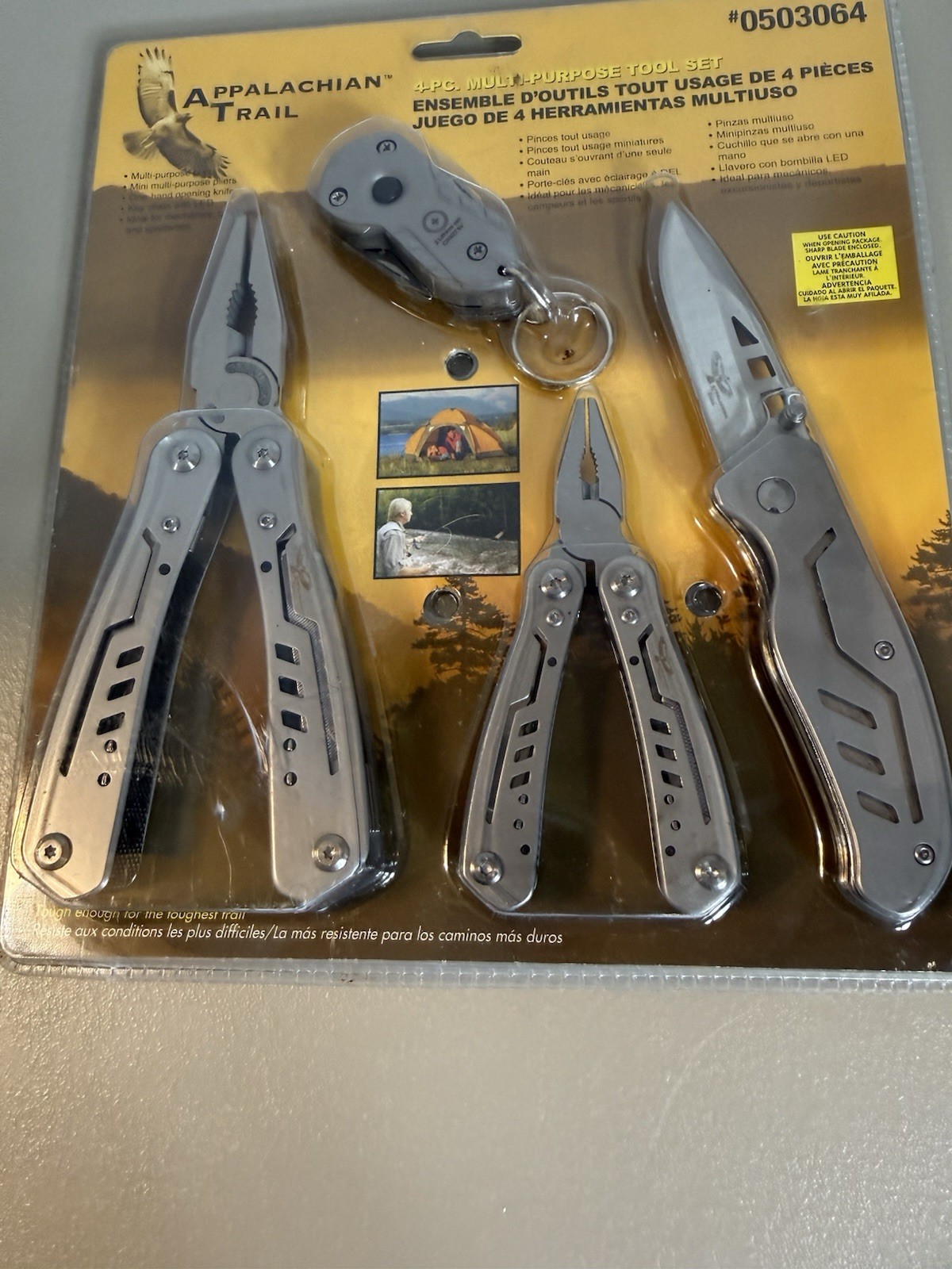 Appalachian Trail 4-pc Multi Purpose Tool Set – Sealed