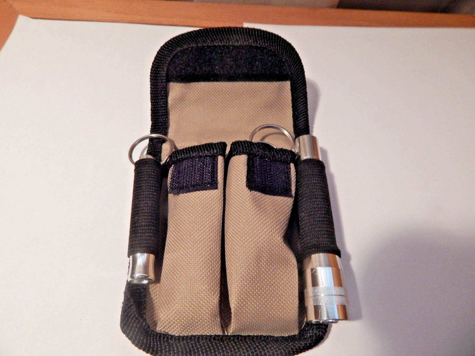 Outdoor Life Magazine Pocket/Belt Survival Kit Knife Whistle Light Compass +More