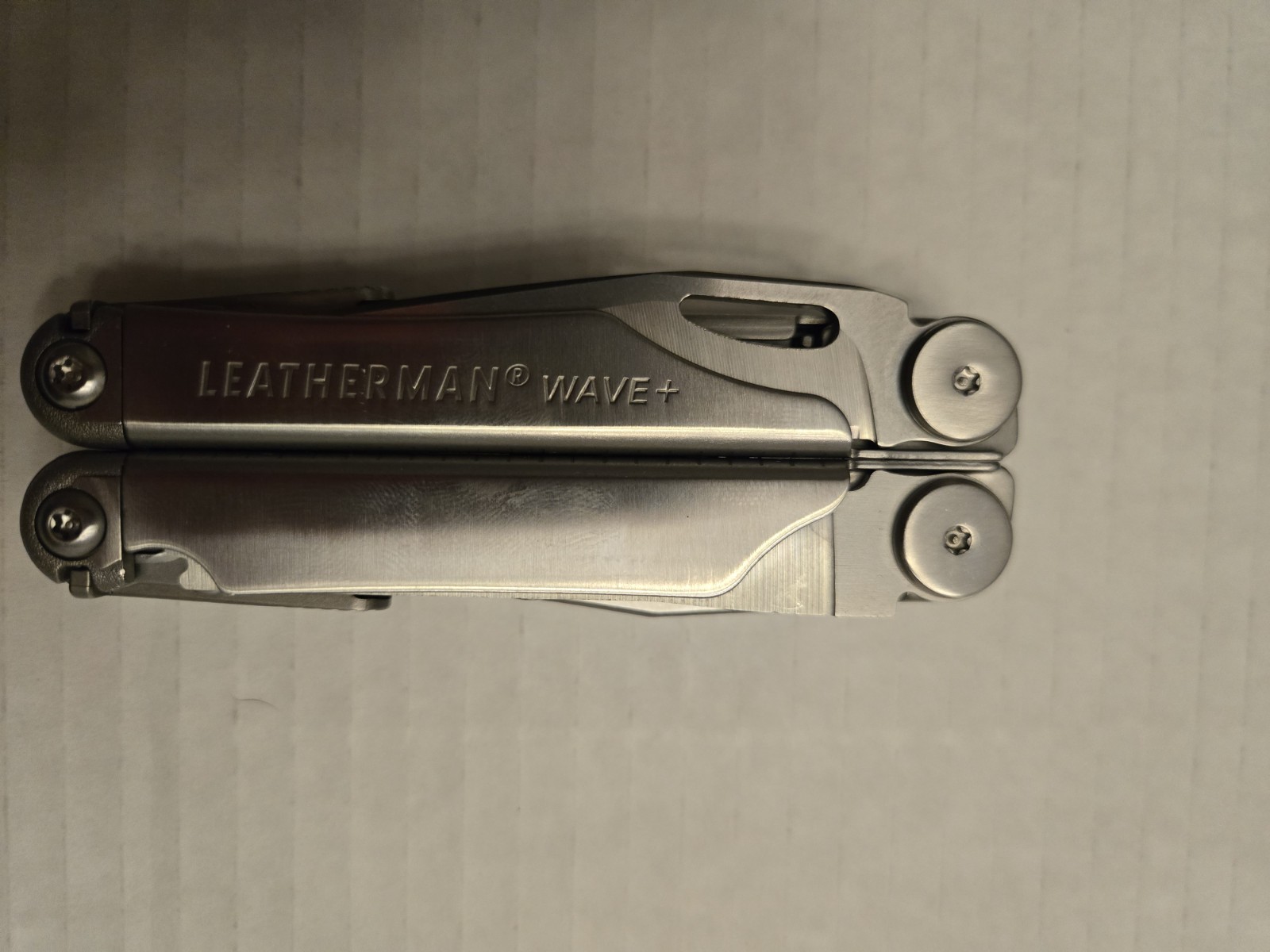 Leatherman Wave+ Plus Multi-Tool Pliers Saw Knife. W/Sheath