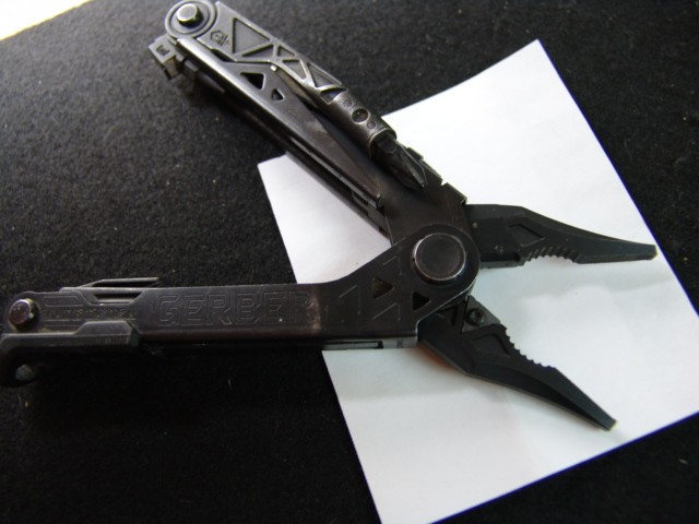 GERBER–CENTER DRIVE–MULTI PLIER–w/ BITS–GERBER CASE-EXCELLENT-MILITARY–MINT
