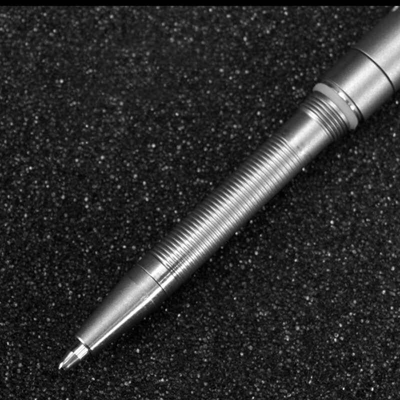 Hollow Titanium AlloyToolal Pen Tungsten Steel Head Creative Write Pen EDC Gift
