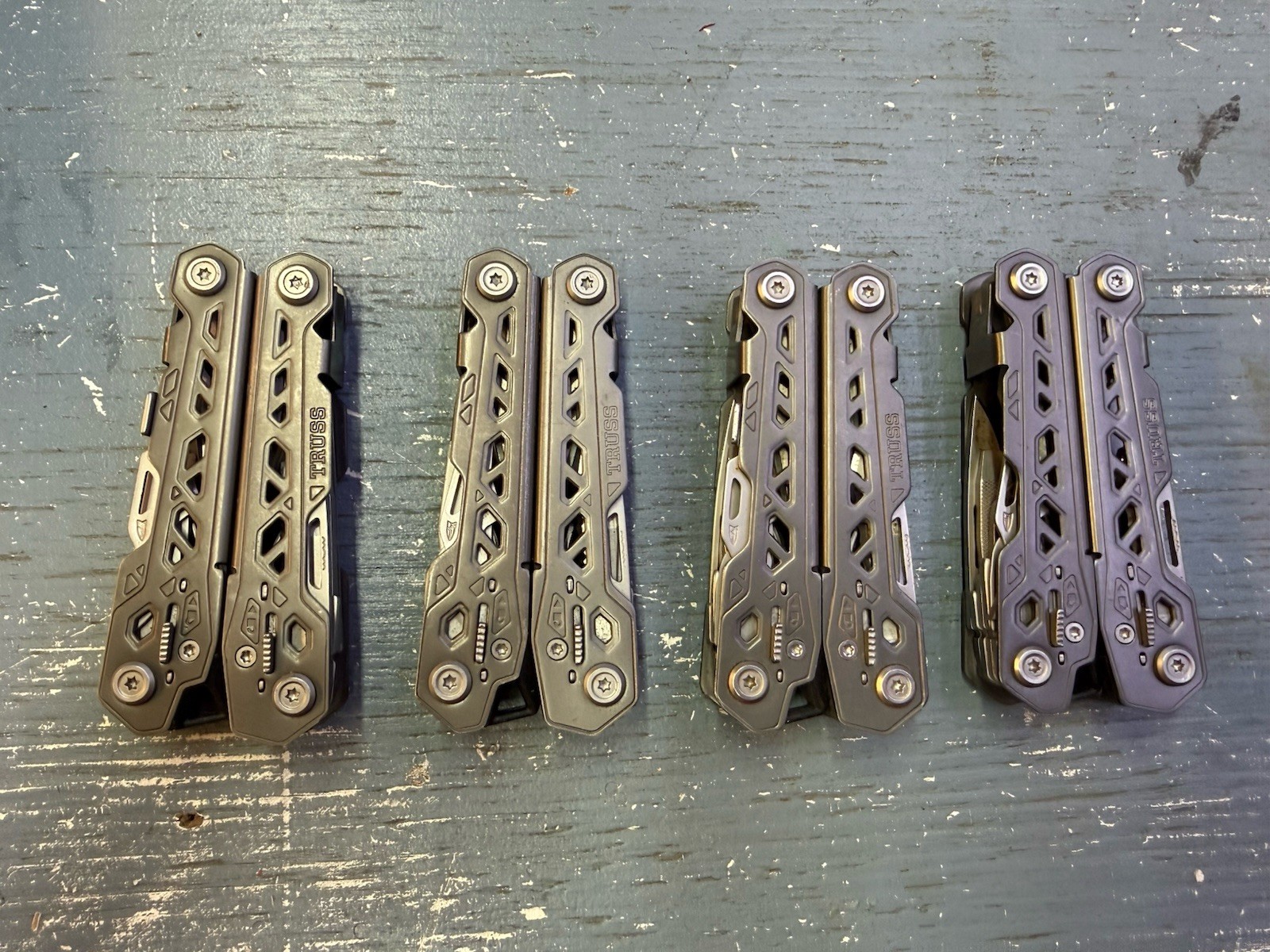 Gerber Truss Multitool Pliers Knife Folding EDC Used Multiple Available Gray