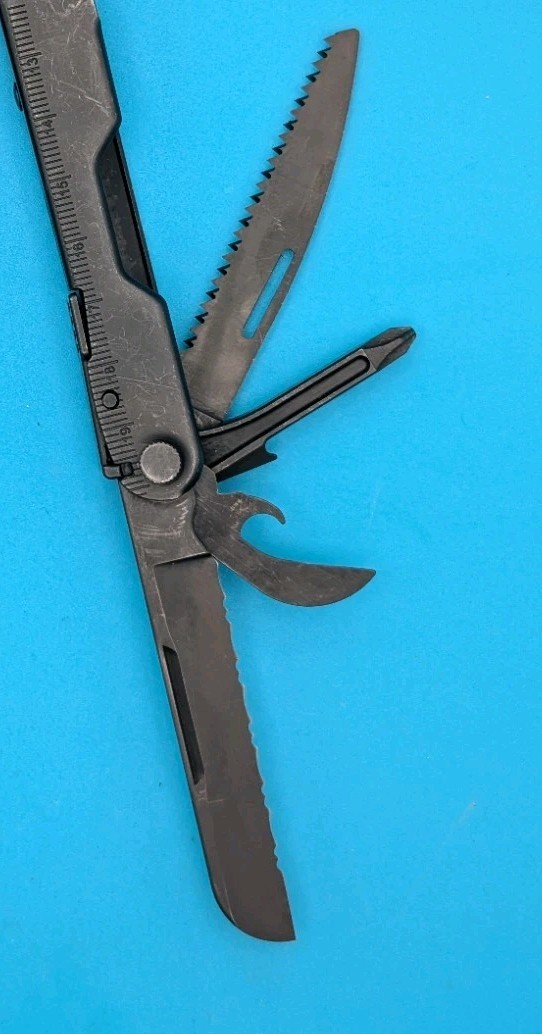 Leatherman Rebar Multi-Tool! Free Shipping! BLACK OXIDE! WITH SHEATH!