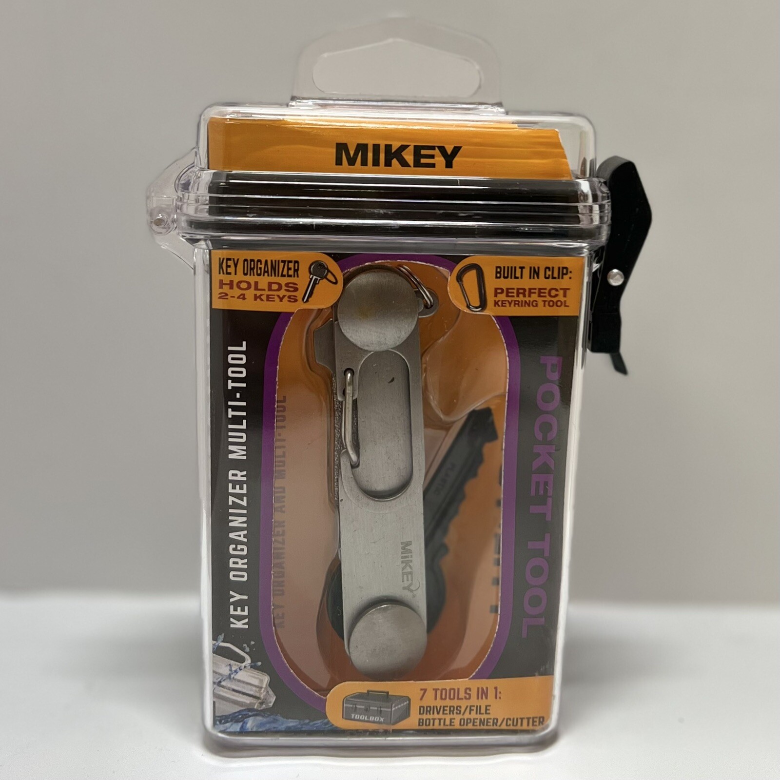 TRUE UTILITY MIKEY KEY ORGANIZER MULTI-TOOL TU900S