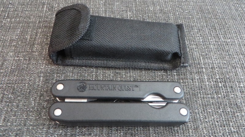 Multi Tool W/Case – Mountain Quest – Smaller 4 inch Tool
