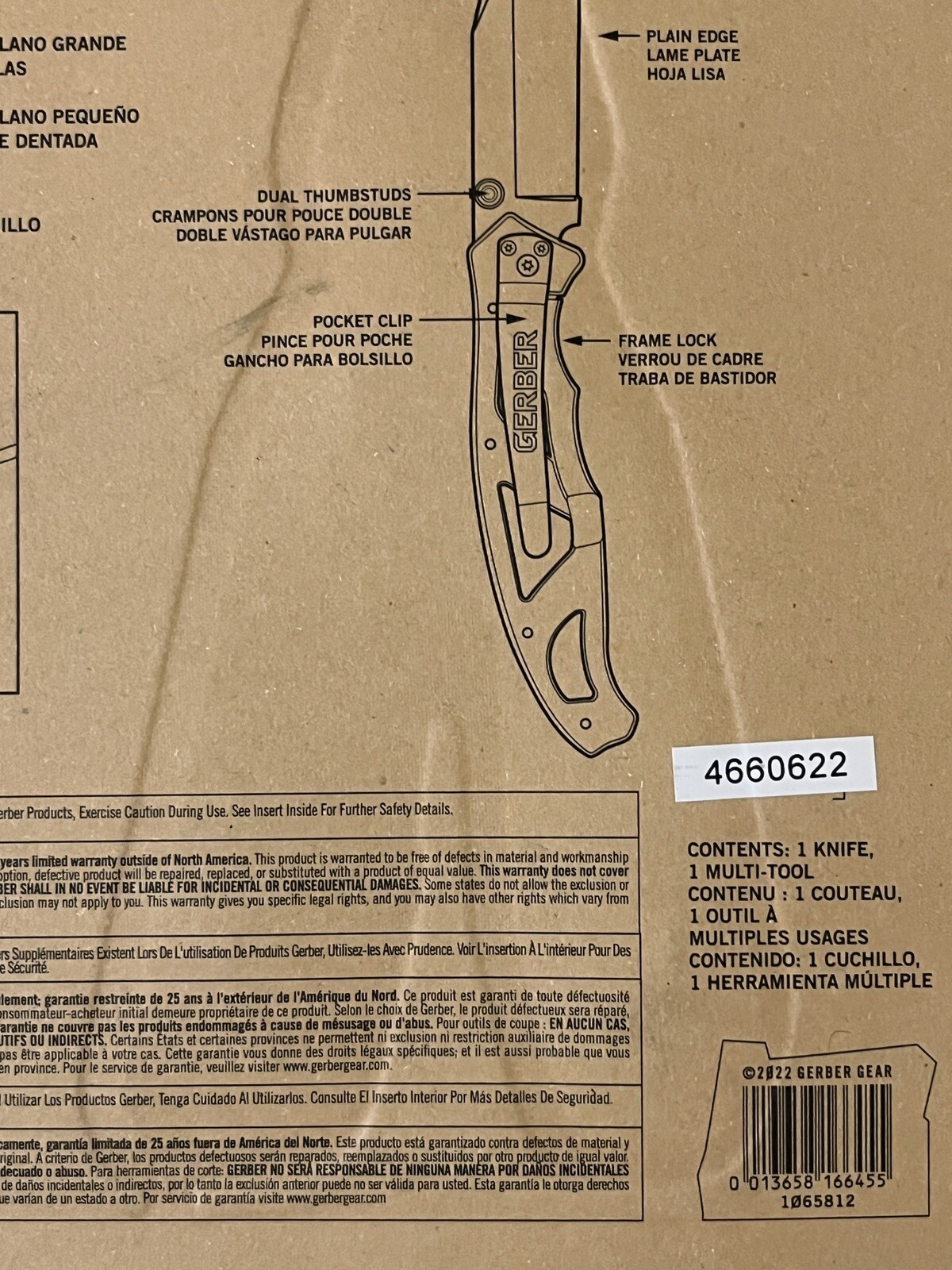 GERBER Black Suspension NXT Multitool Plier + Paraframe Knife Combo Pack Genuine