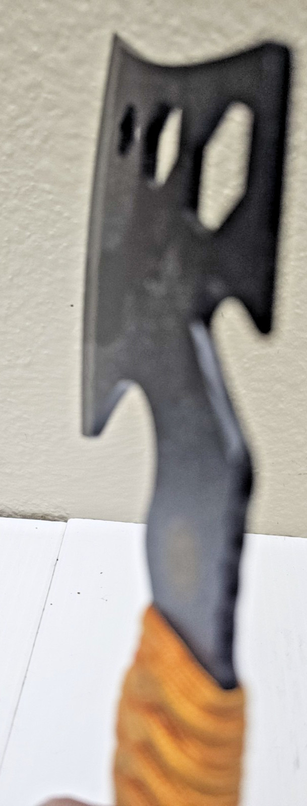 Used UST Survival Axe Hatchet Tool Paracord Handle Hex Wrench Bottle Opener