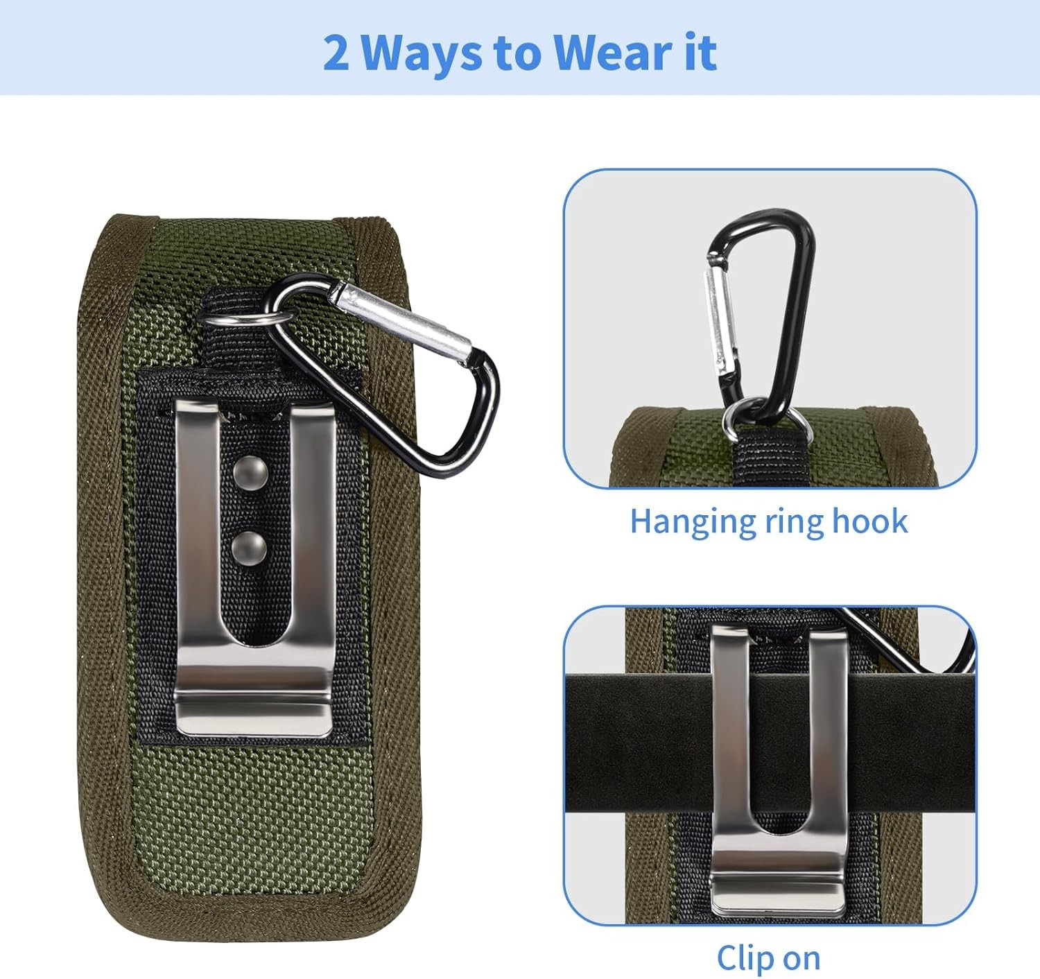Multitool Sheath EDC Pouch Compatible with Leatherman Wave plus Wingman Surge Re