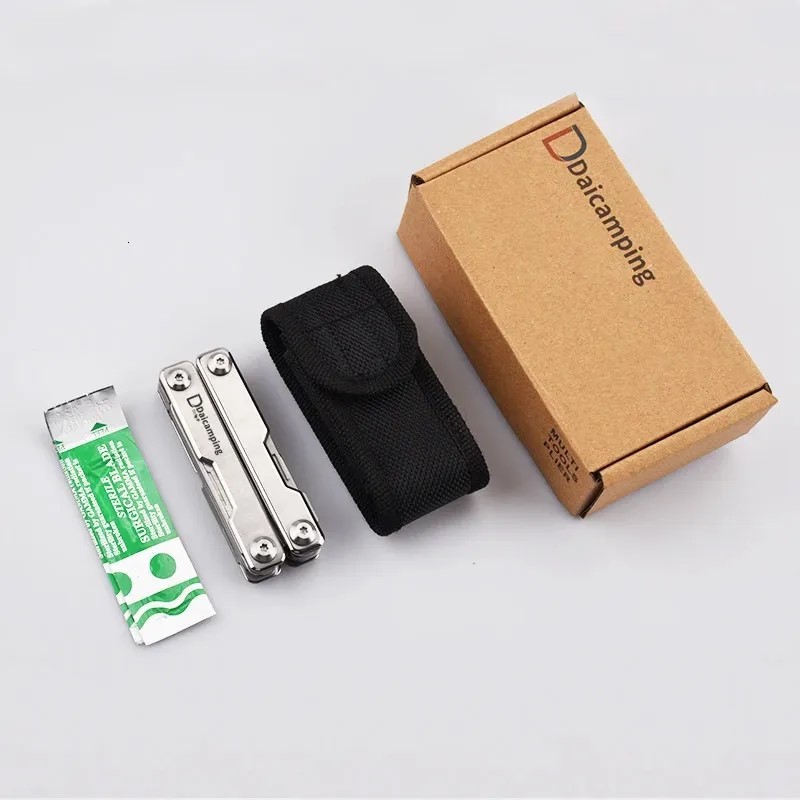 Daicamping DL19/DL19P Multi Tool Folding Pocket Knife Sheath Scissors Pliers