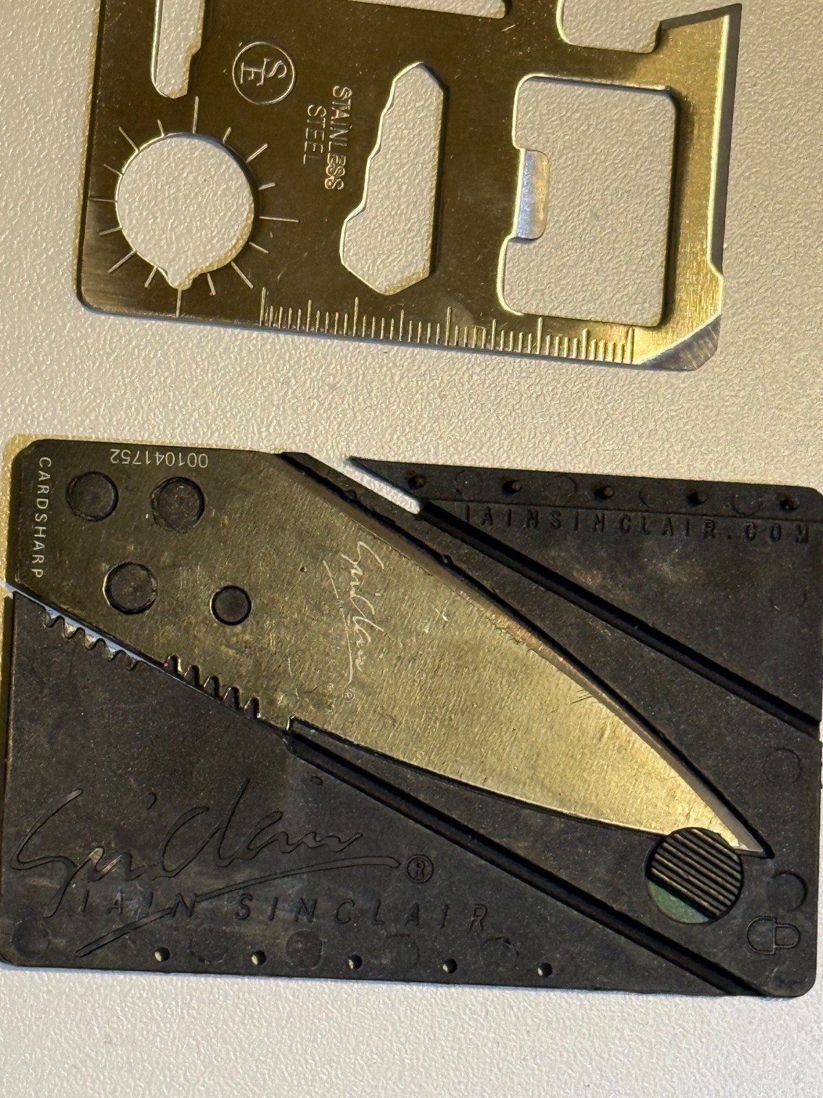15 MULTIPURPOSE POCKET SURVIVAL TOOLS 4-716-B1-2-3 $5 OBO