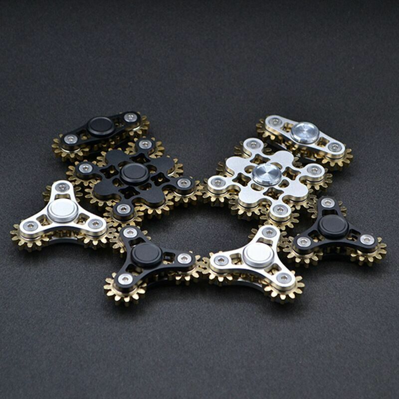 EDC Fingertip Gyroscope Decompression Spinning Top Gearwheel Boy Adult Toy Gyro