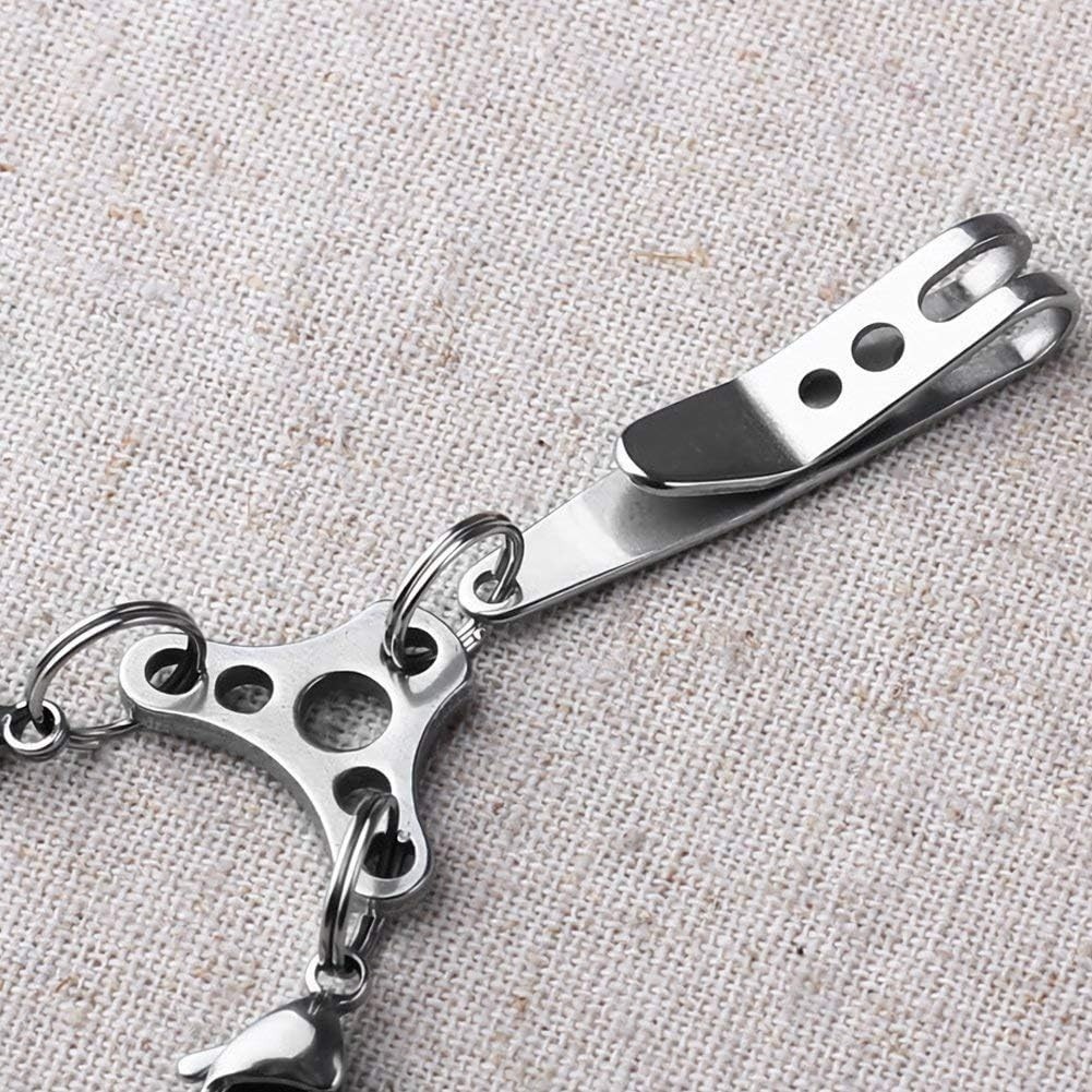Deep Carry Pocket Clip Nano2 Pack, Stainless Steel Multi-Purpose Suspension C…