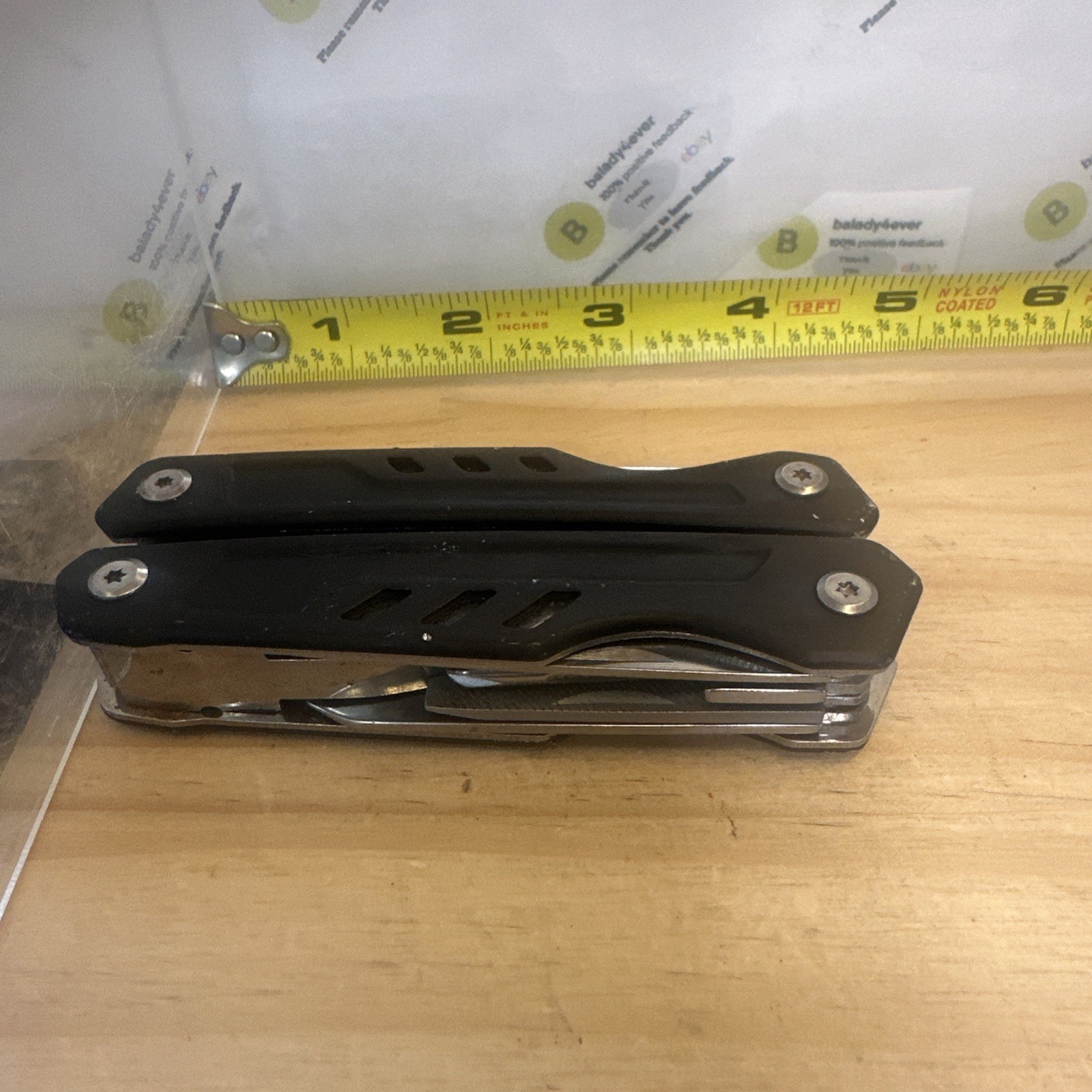 Ozark Trail 17-In-1 Multi Tool Pliers, Wire Cutter, Saw, Knife PLUS.. 4.25” Clos