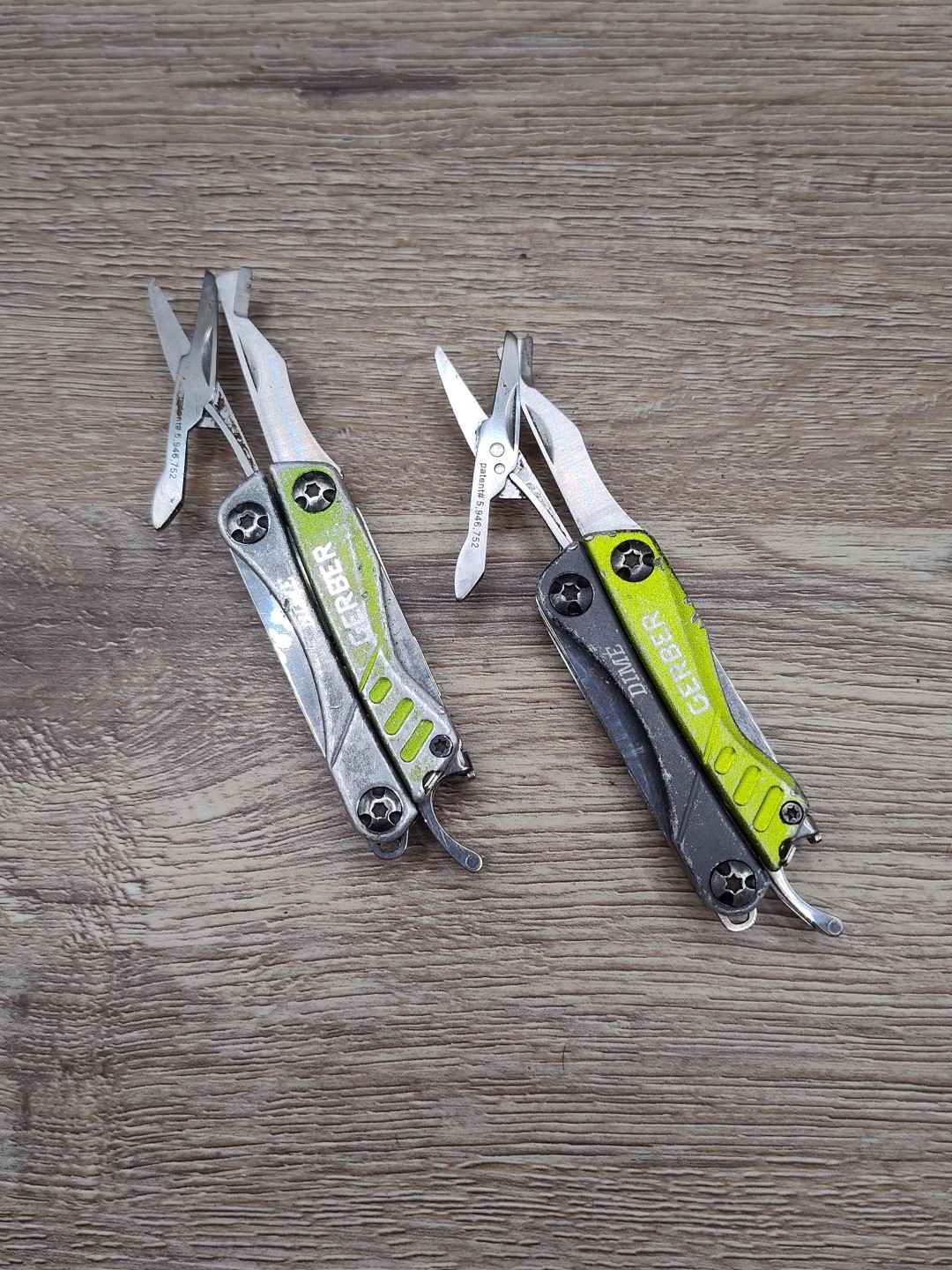 Lot N 2 Gerber Dime Multi Tool Pliers Knife Tools